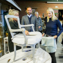 På Miljøhuset Gnisten er redesign av møbler blant aktivitetene. Foto: Vegard Wivestad Grøtt / NTB scanpix